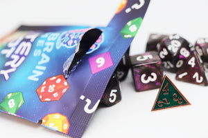 Mystery Loot: Plastic RPG Dice Set & Bonus Metal Die Mystery Loot Foam Brain Games