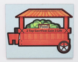Flat Pack Magic Token Toy: Cabbage Cart Flat Pack Toys Foam Brain Games