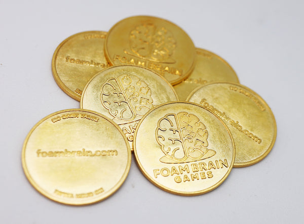 Custom Arcade Token Custom Product Foam Brain Games