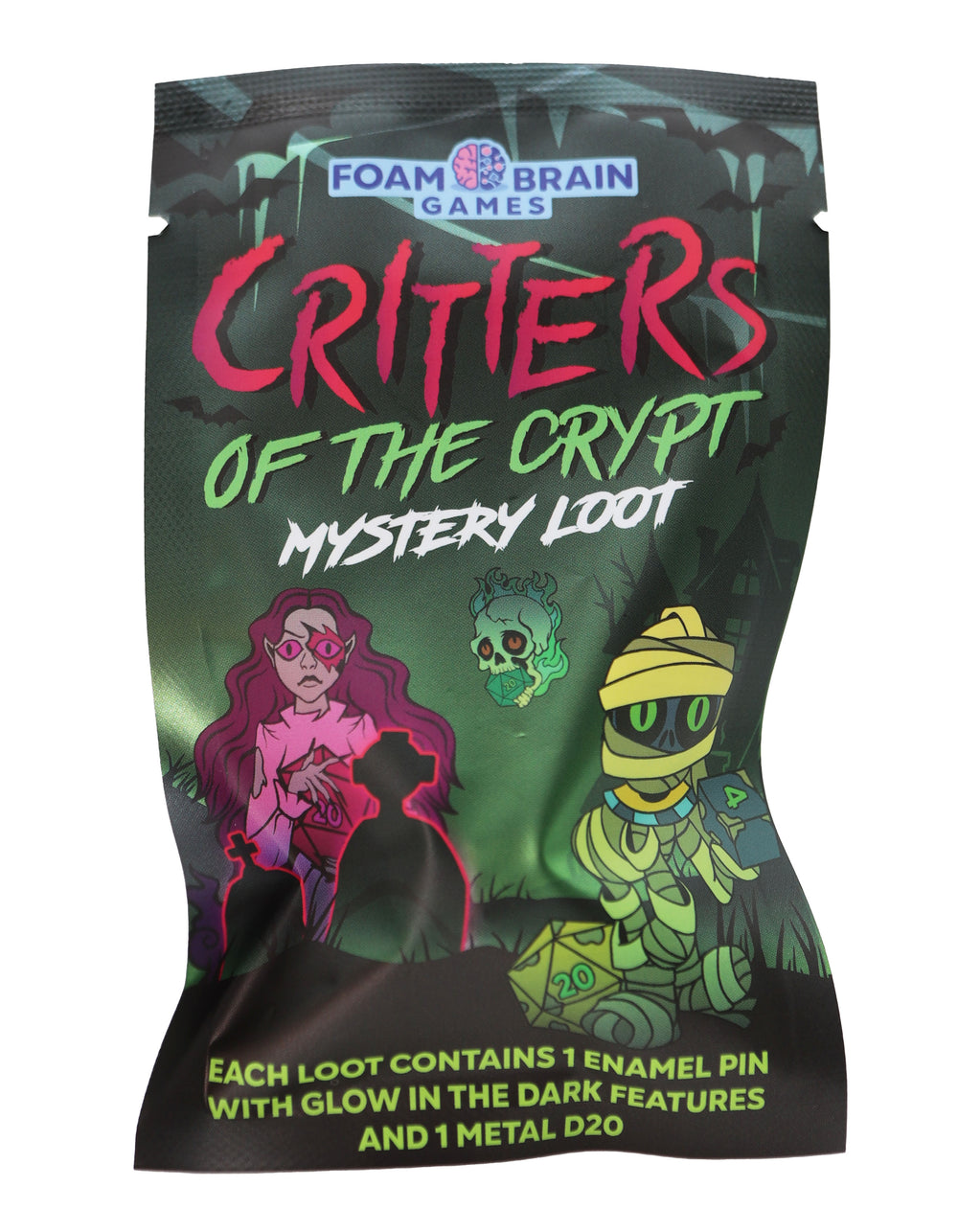 Mystery Loot: Critters of the Crypt Mystery Loot Foam Brain Games
