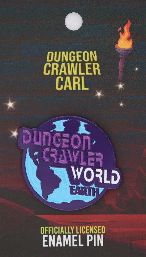 Dungeon Crawler Carl: Dungeon Crawler World Enamel Pin Enamel Pin Foam Brain Games