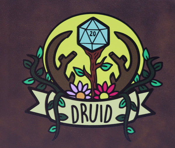 Banner Class Snap Tray: Druid Dice Tray Foam Brain Games