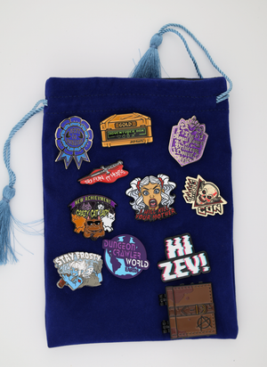 Dungeon Crawler Series 2 Complete Set **SEE NOTE** Enamel Pin Foam Brain Games