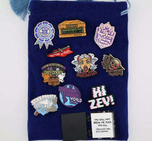 Dungeon Crawler Series 2 Complete Set **SEE NOTE** Enamel Pin Foam Brain Games
