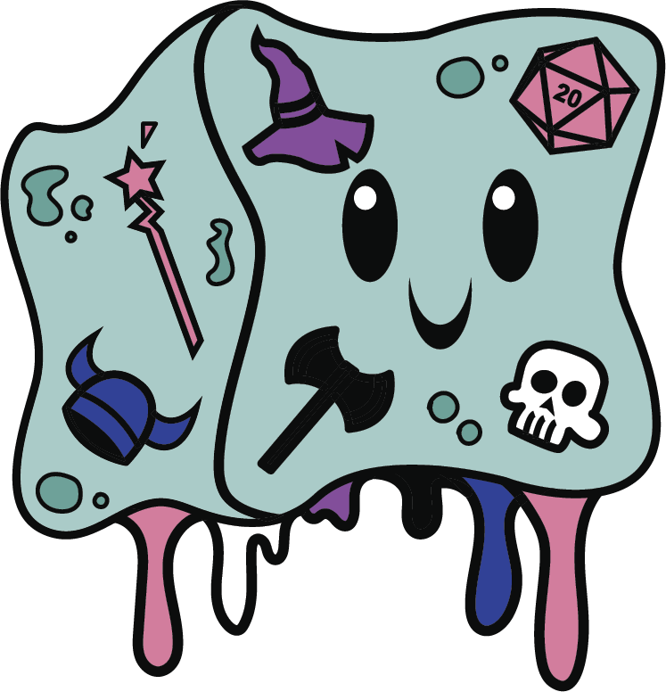 Pride Gelly Cube Sticker: Genderfluid Stickers Foam Brain Games