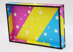 Chromatic Pride Dice Tray - Pansexual Dice Tray Foam Brain Games