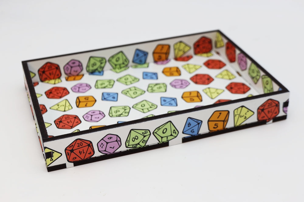 Chromatic Dice Tray - Dicefinity Dice Tray Foam Brain Games