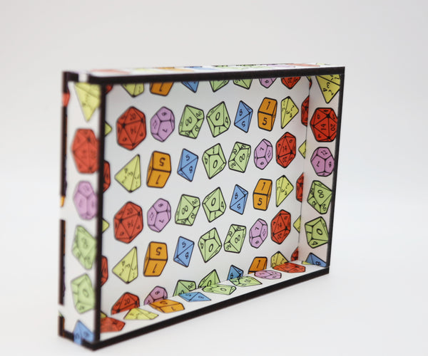 Chromatic Dice Tray - Dicefinity Dice Tray Foam Brain Games