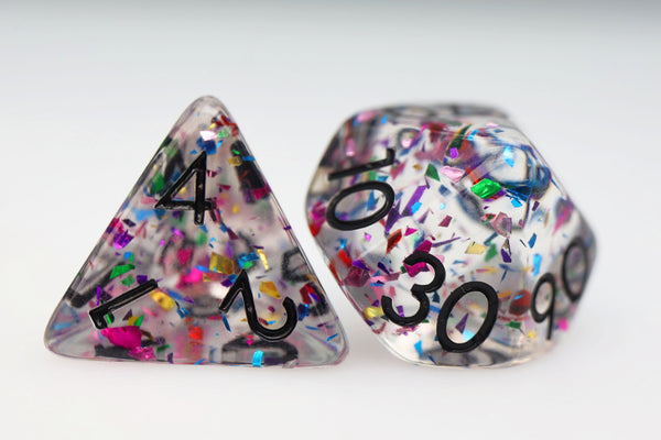 Urbanism RPG Dice Set Plastic Dice Foam Brain Games