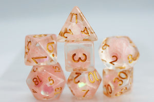 Nixie Nimbus RPG Dice Set Plastic Dice Foam Brain Games
