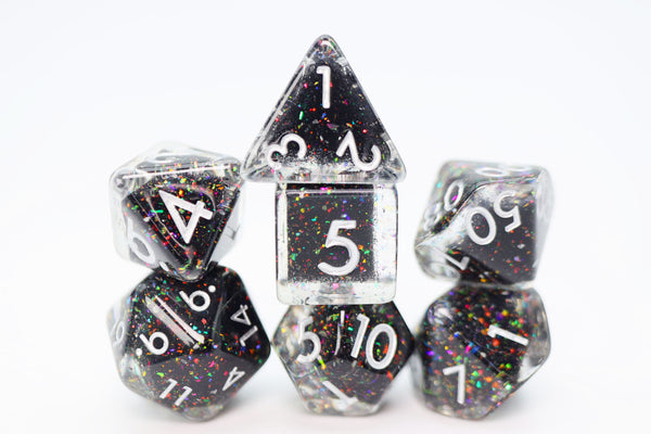 Witch's Cauldron RPG Dice Set Plastic Dice Foam Brain Games