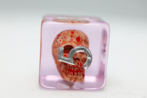 Bloody Skull RPG Dice Set Plastic Dice Foam Brain Games