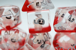 Halloween Spirit RPG Dice Set Plastic Dice Foam Brain Games