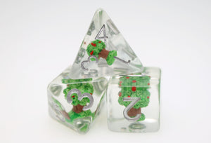 Apple Orchard RPG Dice Set Plastic Dice Foam Brain Games