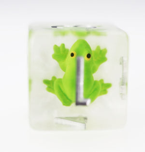 Frozen Frog RPG Dice Set Plastic Dice Foam Brain Games