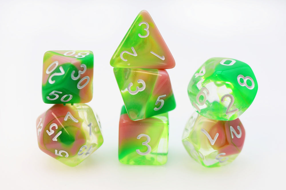 Loathing RPG Dice Set Plastic Dice Foam Brain Games
