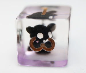 Baby Bat RPG Dice Set Plastic Dice Foam Brain Games