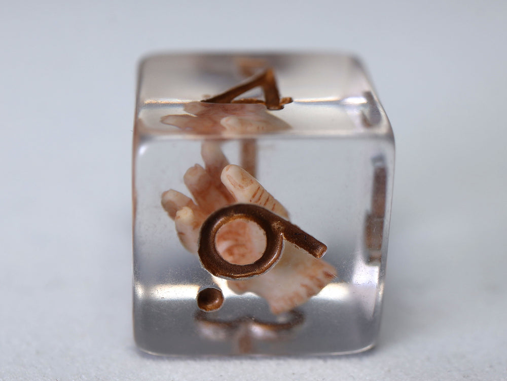 Give Me a Hand RPG Dice Set Plastic Dice Foam Brain Games