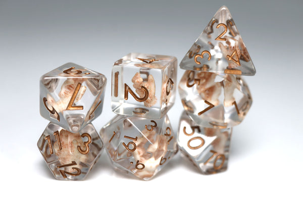 Give Me a Hand RPG Dice Set Plastic Dice Foam Brain Games