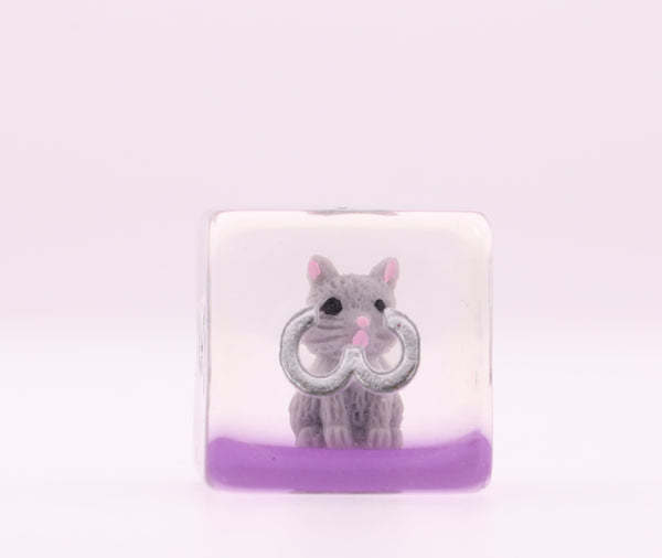 Cozy Cat RPG Dice Set Plastic Dice Foam Brain Games