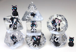Salem the Familiar RPG Dice Set Plastic Dice Foam Brain Games