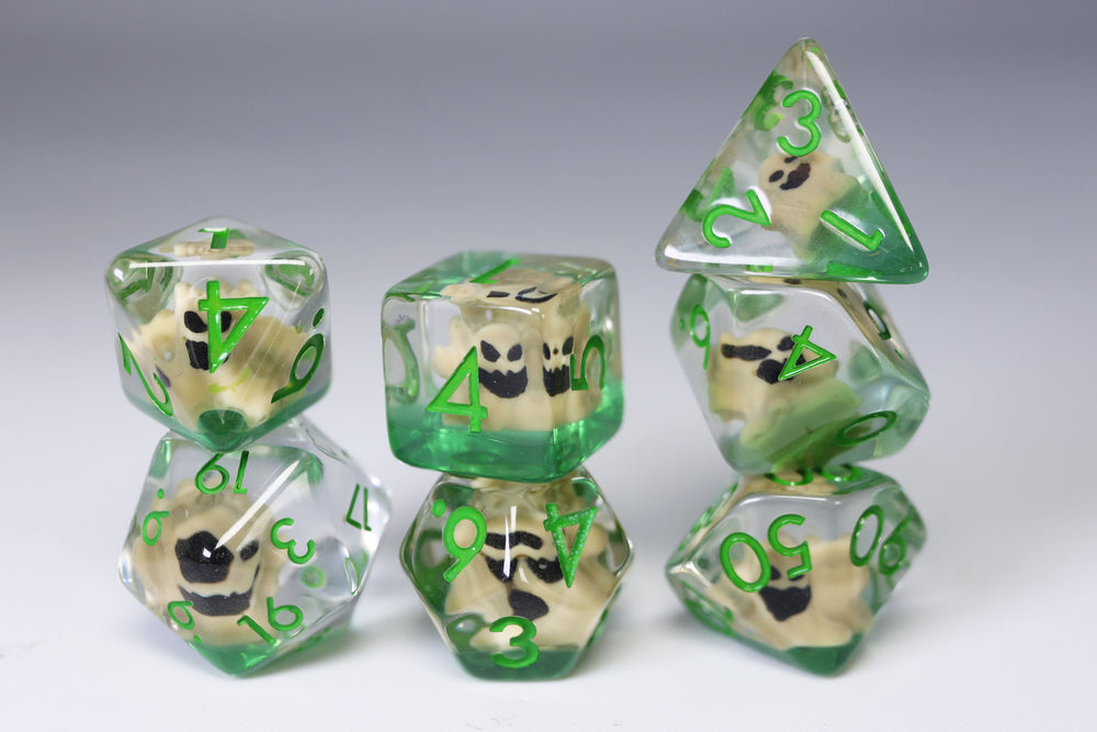 Haunted Tree RPG Dice Set Plastic Dice Foam Brain Games