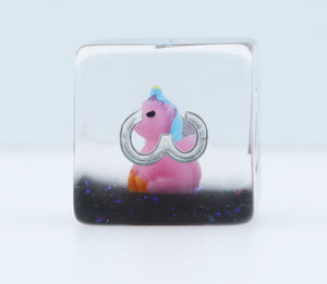 Unicorn Party RPG Dice Set Plastic Dice Foam Brain Games