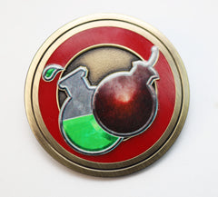 Pathfinder Class Icon Pin: Alchemist Enamel Pin Foam Brain Games