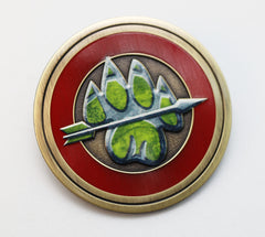 Pathfinder Class Icon Pin: Ranger Enamel Pin Foam Brain Games