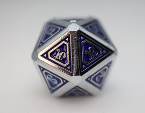 Alchemist Metals: Lightning - Metal RPG Dice Set Metal Dice Foam Brain Games