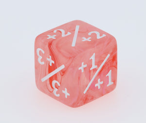 Ballerina Dancers in Pink +1/+1 Magic Counters Plastic Dice Foam Brain Games