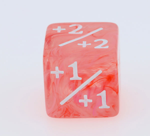 Ballerina Dancers in Pink +1/+1 Magic Counters Plastic Dice Foam Brain Games