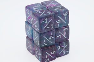 Purple Petunia -1/-1 Magic Counters Plastic Dice Foam Brain Games