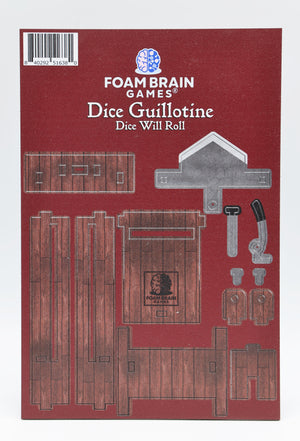 Flat Pack Toys: Dice Guillotine Flat Pack Toys Foam Brain Games