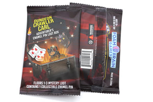 Dungeon Crawler Carl Adventurer's Pin Loot Box: Floors 1-3 Mystery Loot Foam Brain Games