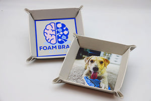 Custom Full Color Snap Tray Dice Tray Foam Brain Games - Custom Production Services