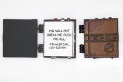 Dungeon Crawler Carl: Dungeon Anarchist's Cookbook Enamel Pin Enamel Pin Foam Brain Games