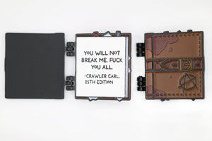 Dungeon Crawler Carl: Dungeon Anarchist's Cookbook Enamel Pin Enamel Pin Foam Brain Games