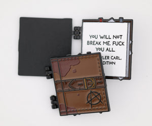 Dungeon Crawler Carl: Dungeon Anarchist's Cookbook Enamel Pin Enamel Pin Foam Brain Games