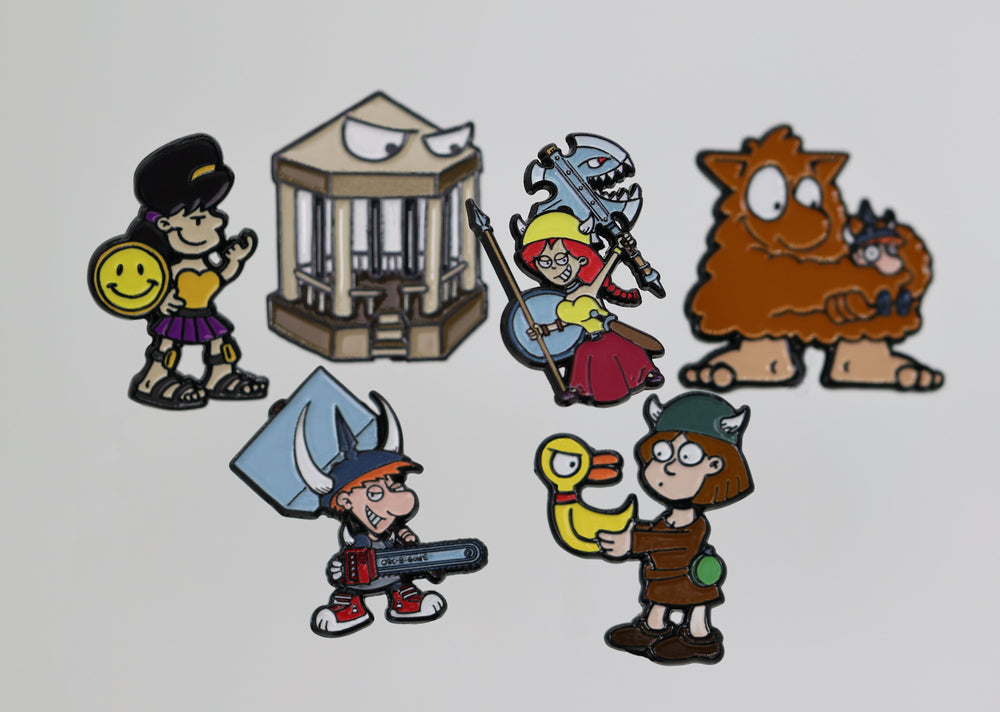 Munchkin Enamel Pin Bundle Foam Brain Games