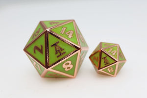 Acquisitions Inc 35mm Metal D20: Strix Metal Dice Foam Brain Games