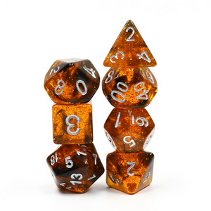 Campfire RPG Dice Set Plastic Dice Foam Brain Games