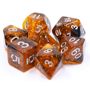 Campfire RPG Dice Set Plastic Dice Foam Brain Games