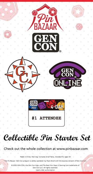 Pin Bazaar: Gen Con 2022 Starter Set  Pin Bazaar