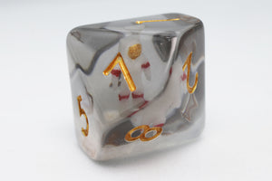 Astronaut RPG Dice Set Plastic Dice Foam Brain Games