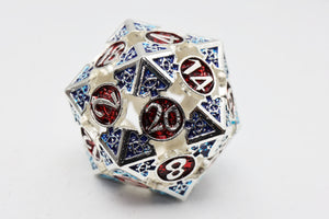 Oculus: Watchful - Hollow Metal RPG Dice Set Metal Dice Foam Brain Games