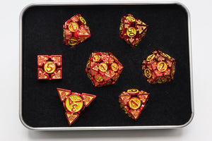 Oculus: Wide Awake - Hollow Metal RPG Dice Set Metal Dice Foam Brain Games