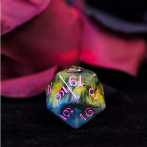 Into the Bog RPG Dice Set Plastic Dice Foam Brain Games