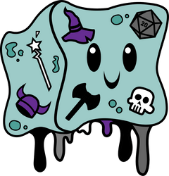 Gelly Cube Pride Pin: Asexual Enamel Pin Foam Brain Games