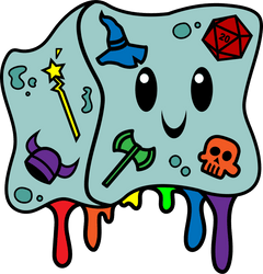 Gelly Cube Pride Pin: Rainbow Enamel Pin Foam Brain Games